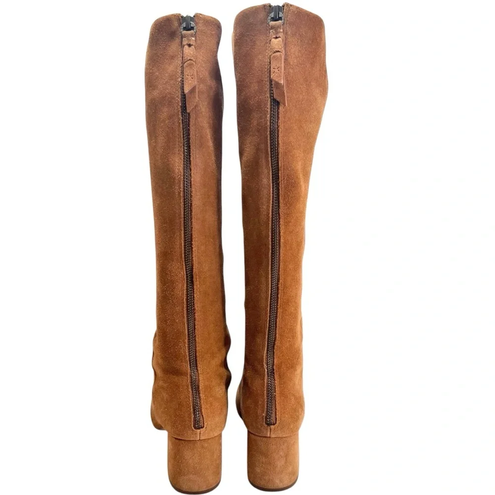 Splendid Danise Chestnut Suede Knee High Boots